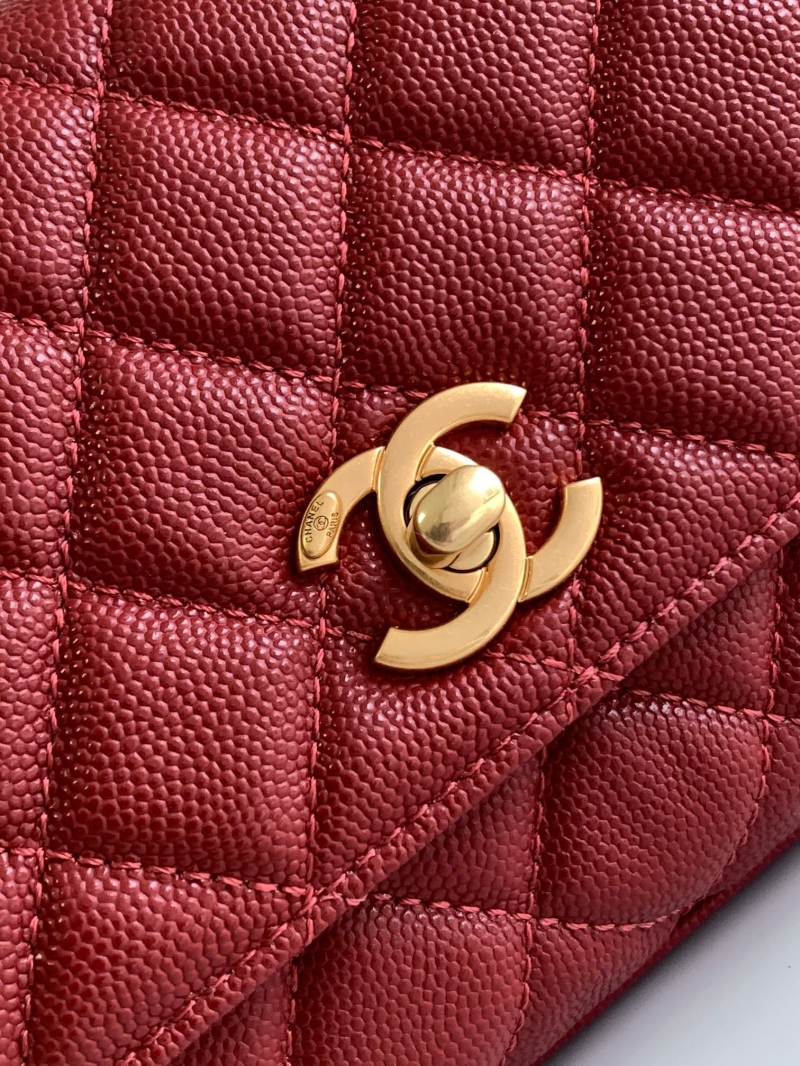 Ch**el top handle bags